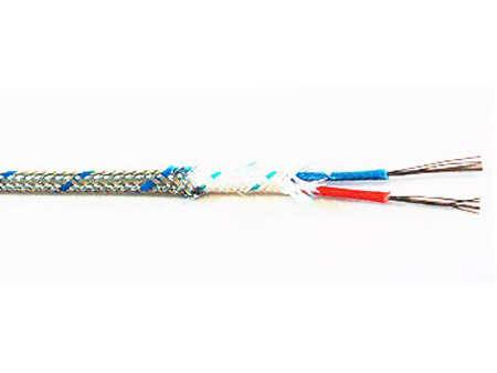 Cabo Isolação Fibra de Vidro + Fibra de Vidro + Trança Externa
