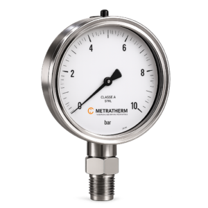 Manômetro Total Inox Metratherm