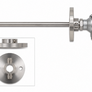 Termoresistência PT-100 Cabeçote com Flange Ajustável Metratherm