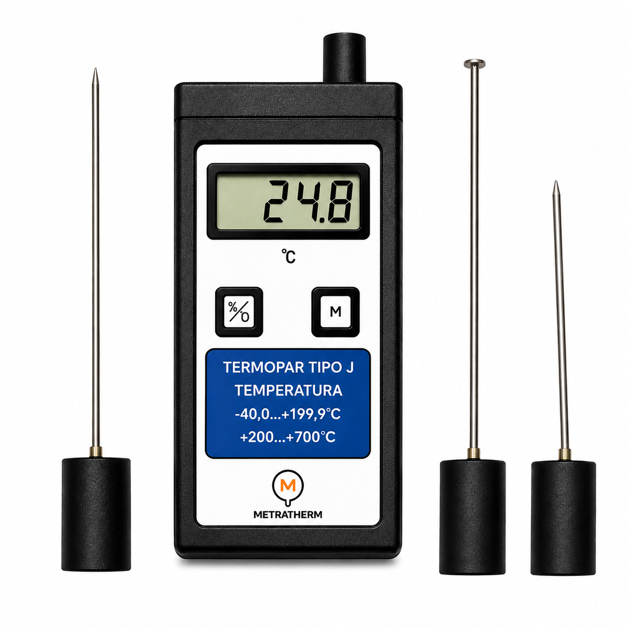 Termômetro Digital Metratherm Tipo J
